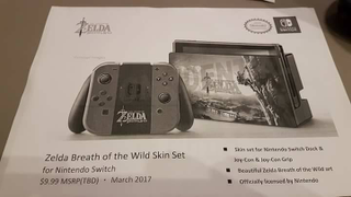 Illustration for article titled Nyren's Corner: Nintendo Switch Accessories Leak Ahead of Thursday Reveal + Images
